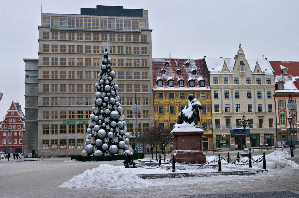 Wrocław zimą Winter