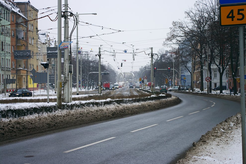 Wrocław zimą Breslau in Winter