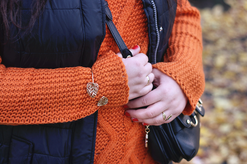 Große Größen Plus Size Fashion Blog sheego orange pullover
