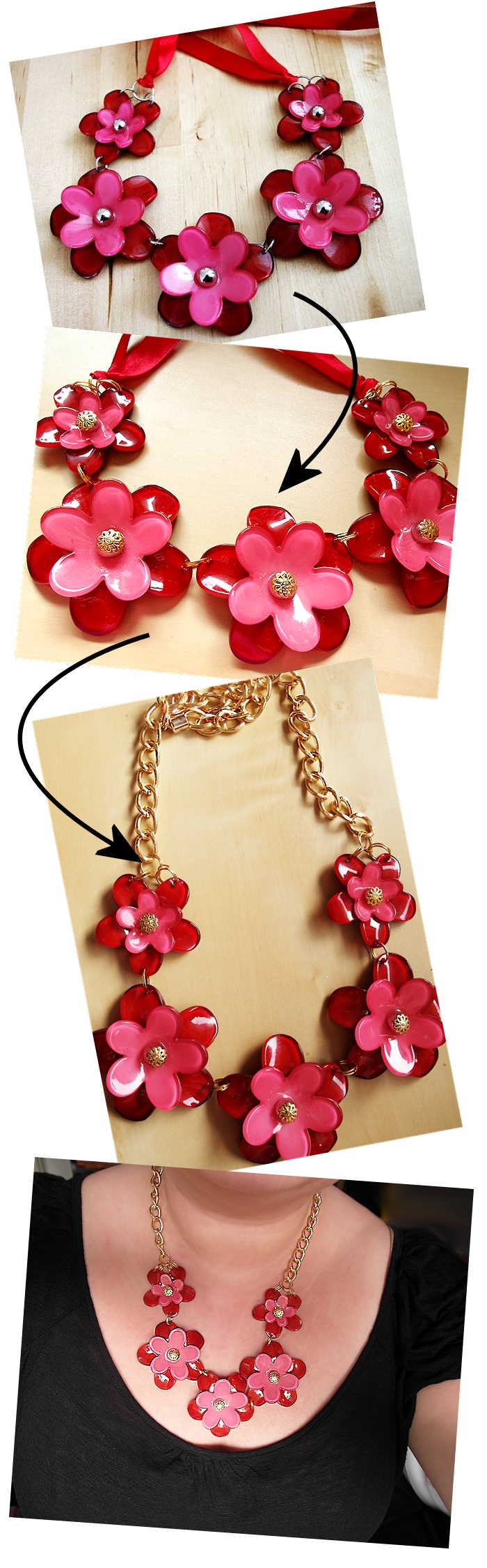 Große Größen Plus Size Fashion Blog DIY necklaces