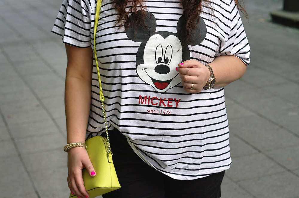 Mickey plus size shirt
